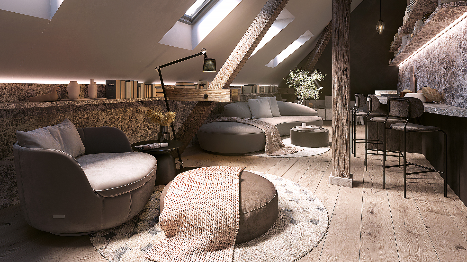 Půdní byty na míru