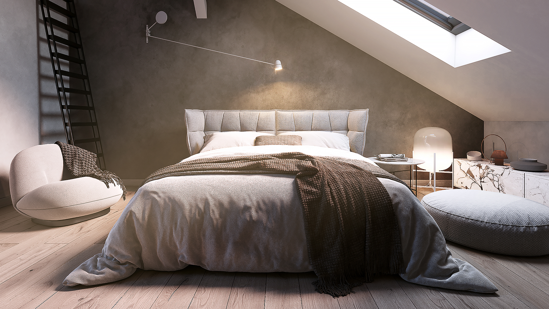 Půdní byty na míru